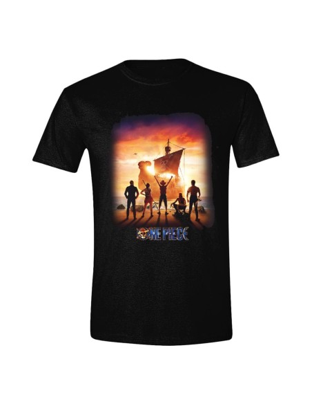 One Piece Live Action T-Shirt Sunset Poster