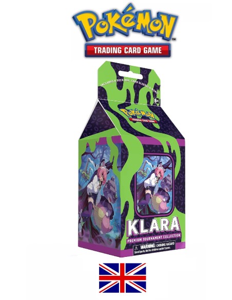 Pokemon TCG: Klara Premium Tournament Collection ENG (1 Full-Art Foil Card 3 Foil Cards & 7 Boosters)