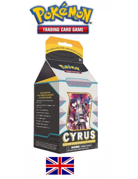 Pokemon TCG: Cyrus Premium Tournament Collection ENG (1 Full-Art Foil Card 3 Foil Cards & 7 Boosters)
