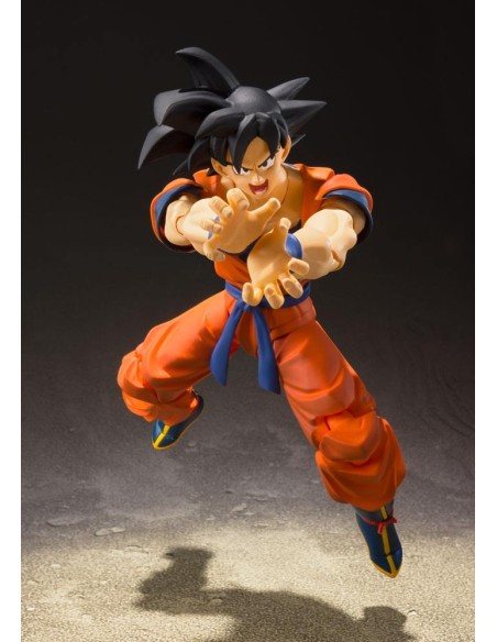 Dragon Ball Z Son Goku Earth Shf Figuarts 14cm  Bandai Tamashii Nations