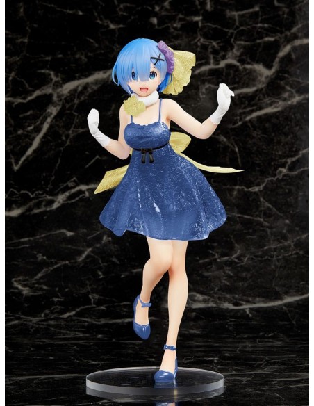 Re:Zero Precious PVC Statue Rem Clear Dress Ver. Renewal Edition 23 cm  Taito Prize