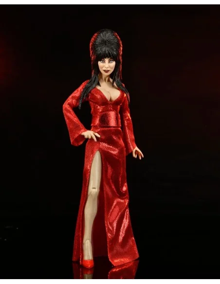 Elvira, Mistress of the Dark Clothed Action Figure Red, Fright, and Boo 20 cm