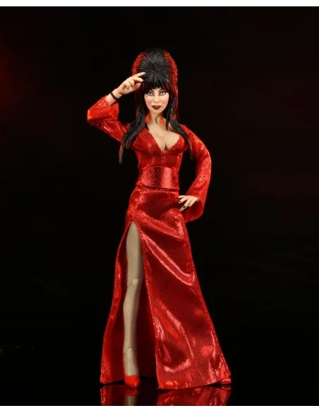 Elvira, Mistress of the Dark Clothed Action Figure Red, Fright, and Boo 20 cm