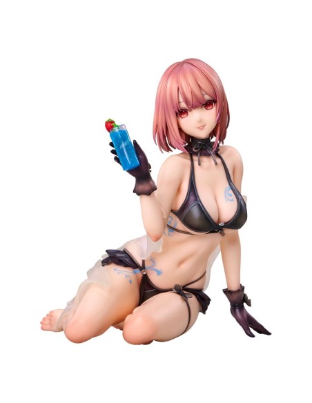 Original Character PVC Statue necömi Illustration One more drink for the vacation 13 cm  Union Creative