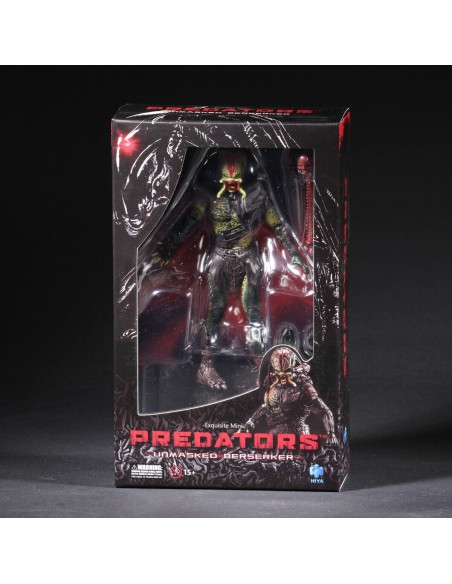 Predators: Unmasked Berserker Predator 1:18 11cm  Hiya Toys