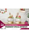 Disney Mini Diorama Stage Statues Pocket Plants Series Strawberry Special Edition Set 12 cm  Beast Kingdom