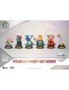 Disney Mini Diorama Stage Statues 10 cm 100 Years of Wonder Pixar Alphabet Art Assortment (6)  Beast Kingdom