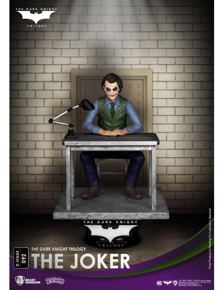 DC Comics D-Stage PVC Diorama The Dark Knight Trilogy The Joker 16 cm  Beast Kingdom