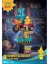 Disney Coin Ride Series D-Stage PVC Diorama Bunny & Ducky 16 cm  Beast Kingdom