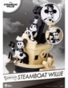 Steamboat Willie D-Stage PVC Diorama Mickey & Minnie 15 cm  Beast Kingdom
