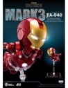 Iron Man 3 Egg Attack Floating Model Iron Man Mark III The First Ten Years Edition 16 cm  Beast Kingdom