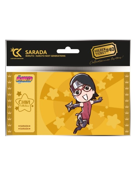 Boruto: Naruto Next Generation Golden Ticket 40 Sarada Chibi Case (10)