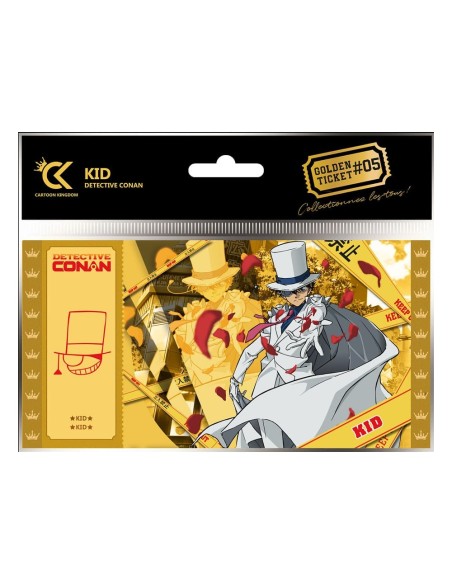 Detective Conan Golden Ticket 05 Kaito Kid Case (10)  Cartoon Kingdom
