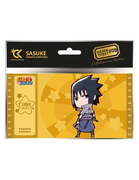 Naruto Shippuden Golden Ticket 08 Sasuke Chibi Case (10)  Cartoon Kingdom