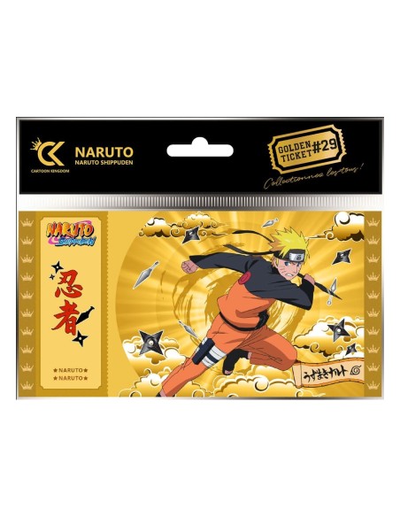 Naruto Shippuden Golden Ticket 29 Naruto Case (10)  Cartoon Kingdom