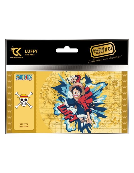 One Piece Golden Ticket 01 Luffy Case (10)  Cartoon Kingdom