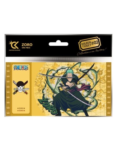 One Piece Golden Ticket 02 Zoro Case (10)