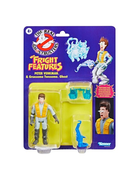 The Real Ghostbusters Kenner Classics Action Figure Peter Venkman & Gruesome Twosome Geist  Hasbro