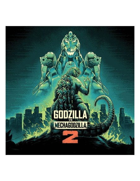 Godzilla versus Mechagodzilla II Original Motion Picture Soundtrack by Akira Ifukube Vinyl 2xLP (Variant)  Death Waltz Recording Company
