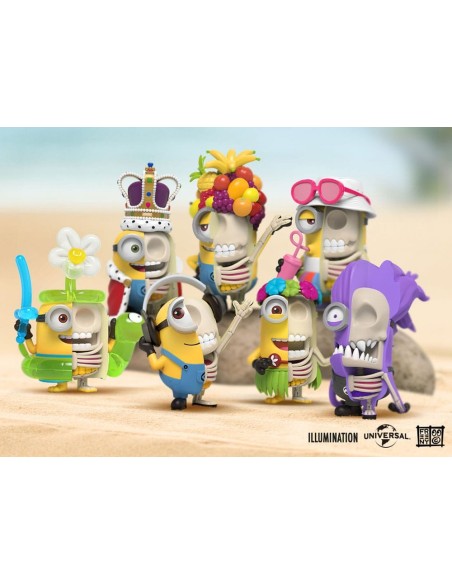 Minions Blind Box Hidden Dissectibles Series 01 (Vacay ed.) Display (6)