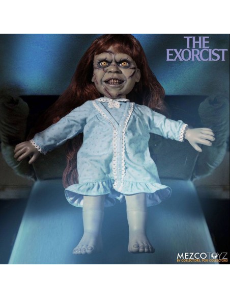 L'esorcista The Exorcist Mega Scale Regan MacNeil with Sound 38 cm  Mezco Toys