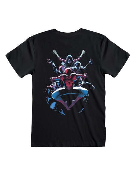 Spider-Man T-Shirt Spiderverse Back  Heroes Inc