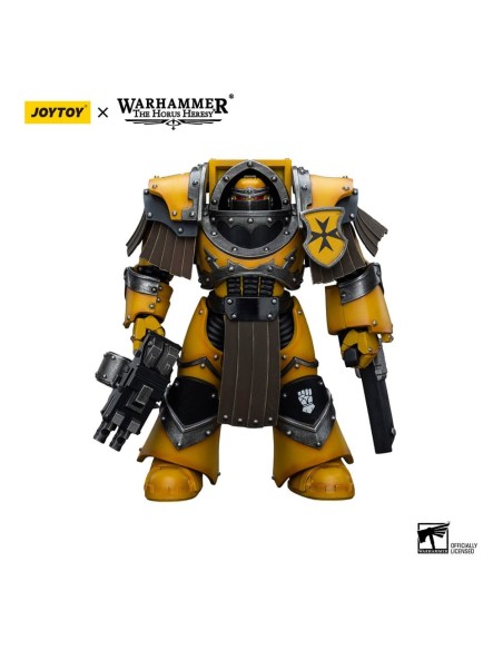 Warhammer The Horus Heresy AF 1/18 Imperial Fists Legion Terminator Squad Legion Cataphractii with Chainfist 12 cm  Joy Toy (CN)