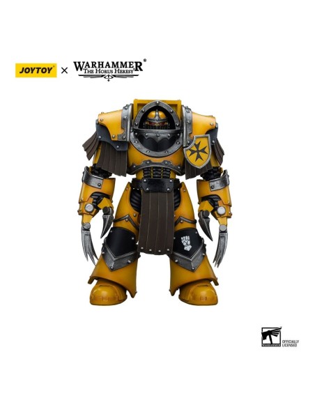 Warhammer The Horus Heresy AF 1/18 Imperial Fists Legion Terminator Squad Legion Cataphractii with Lightning Claws 12 cm