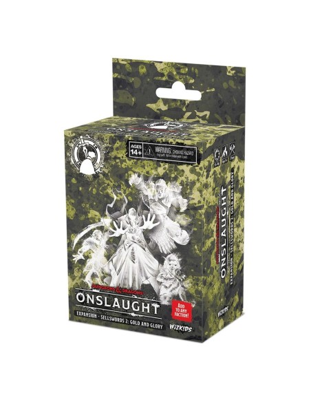 Dungeons & Dragons Game Expansion Onslaught Expansion - Sellswords 2 - Gold and Glory *English Version*  WizKids