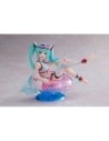 Hatsune Miku Wonderland PVC Statue Aqua Float Girls Figure Hatsune Miku Reissue 18 cm  Taito Prize