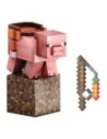 Minecraft Diamond Level Action Figure Pig 14 cm  Mattel