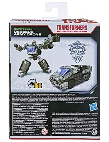 Transformers War For Cybertron Trilogy Deseeus Army Drone Hasbro Netflix