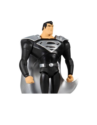 DC Superman Black Suit Animated Series 18 cm