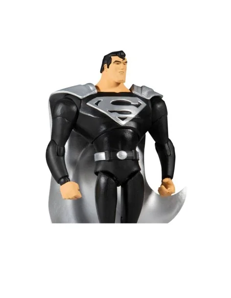 DC Superman Black Suit Animated Series 18 cm