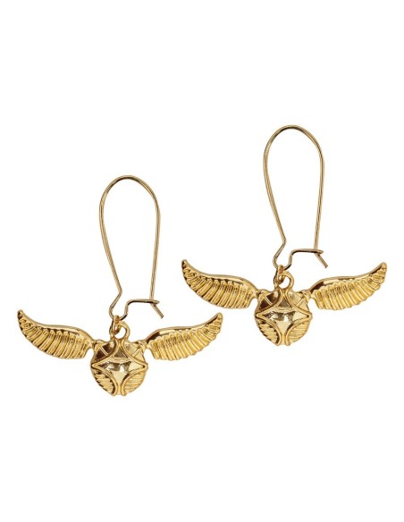 Harry Potter Earrings Golden Snitch  Cinereplicas