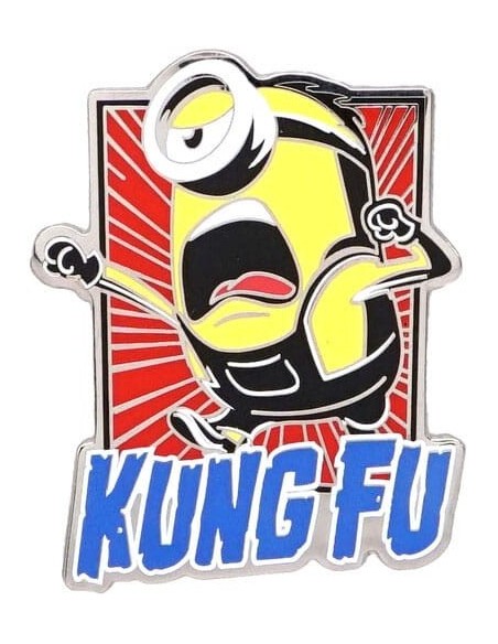 Minion More Than a Minion Pin Badge Kung fu Stuart