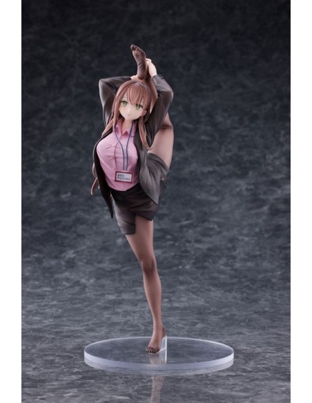 Original Character PVC Statue 1/4 OL-chan Who Doesn't Want to Go to Work Pink Ver. 26 cm  Magi Arts