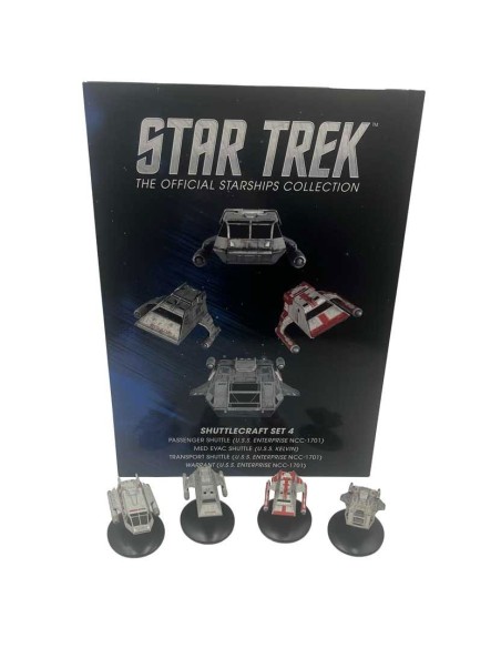 Star Trek Starship Diecast Mini Replicas Shuttle Set 4  Eaglemoss Publications Ltd.