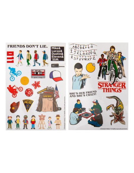 Stranger Things Sticker pack Season 1 Case (5)  Cinereplicas