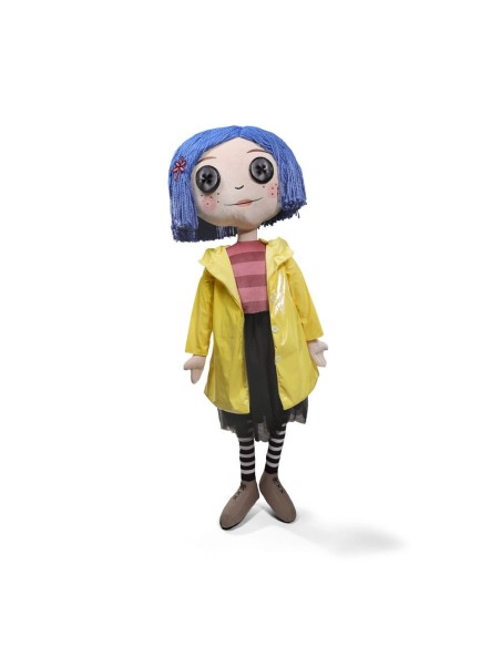 Coraline Life-Size Plush Figure Coraline with Button Eyes 152 cm  Neca