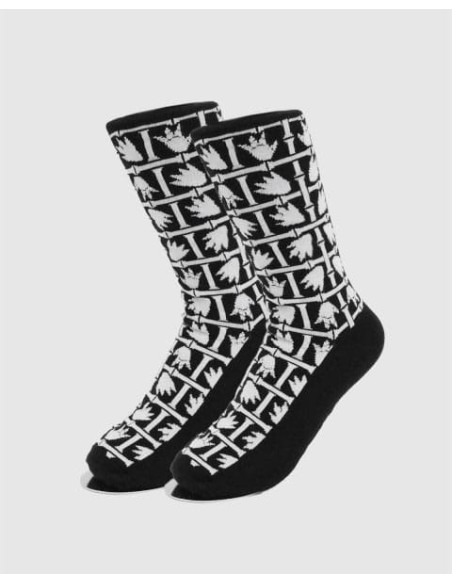 Godzilla Socks Footprints