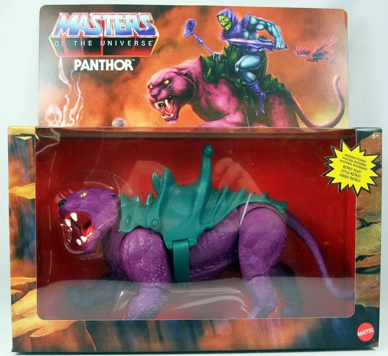 Mattel Masters of the Universe Origins Action Figure 2021 Panthor 14 cm - 1