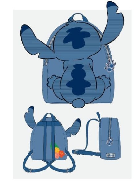 Lilo & Stitch Backpack Mini Stitch Back  Difuzed
