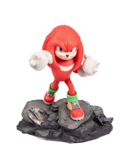 Sonic the Hedgehog 2 Statue Knuckles Standoff 30 cm
