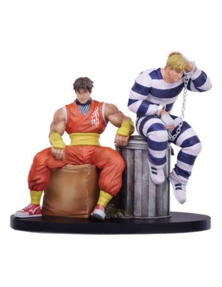 Street Fighter PVC Statue 1/10 Cody & Guy 18 cm  Premium Collectibles Studio