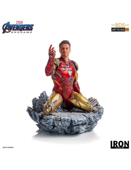 I Am Iron Man Avengers Endgame BDS Art Scale 1/10 Statue  Iron Studios
