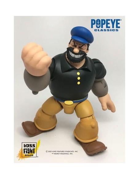 Popeye Action Figure Wave 01 Bluto  Boss Fight Studio