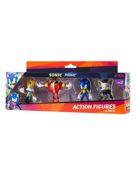 Sonic Prime Action Figure 4-Pack S1 7 cm  Boti