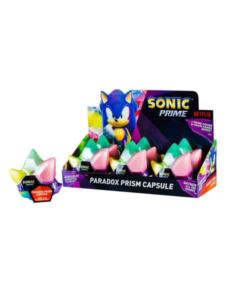 Sonic Prime Action Figures 7 cm Paradox Prism Capsule Display (6)  Boti