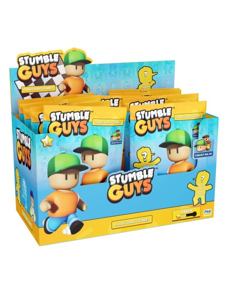 Stumble Guys Collectible Figure in Blind Foil Bag Display (24)
